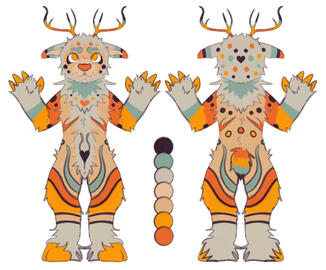 Flat Front + Mirrored Back, Color Palette