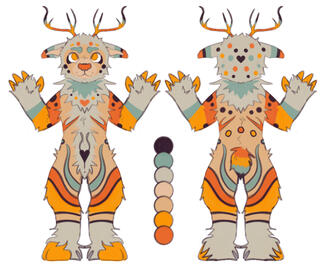 Flat Front + Mirrored Back, Color Palette